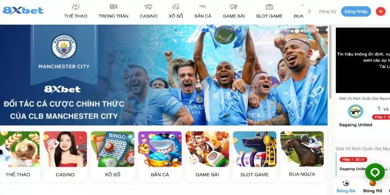 Khám phá các chuyên mục chơi hấp dẫn của 8XBET 